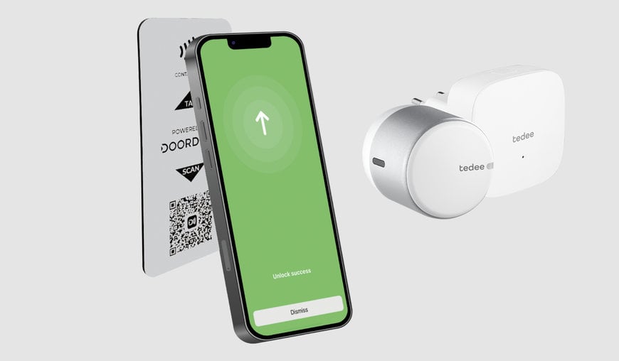 Doordeck partners with Tedee to provide a smartphone NFC-enabled smart lock solution